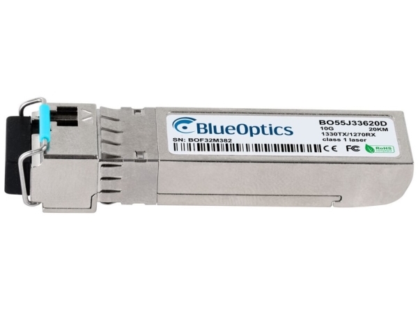 Blueoptics Sfp-10G-Bx-D-20-Ee-Bo, Faseroptik, 10000 Mbit/S, Sfp+, Lc, 20000 M, 1330 Nm