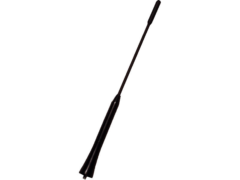 Antenne stav - 6 mm gevind, L= 278 mm