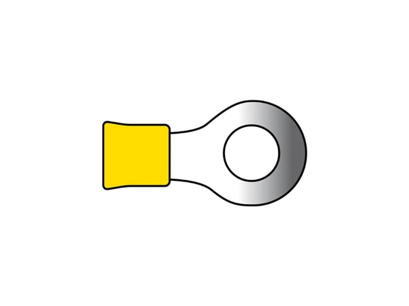 Kabelsko gul ring 5,3mm 2,5-6mm2 10 stk | Bilvård & Biltillbehör - Bilens Interiörutrustning - HiFi för bilar - Hifi Tillbehör | GameStuff