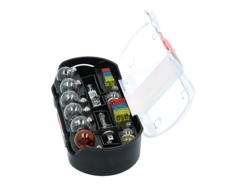 Carpoint glödlampssats inkl. säkringar 30 delar H1/H7 | Bilvård & Biltillbehör - Belysning - H1 Billampor | GameStuff