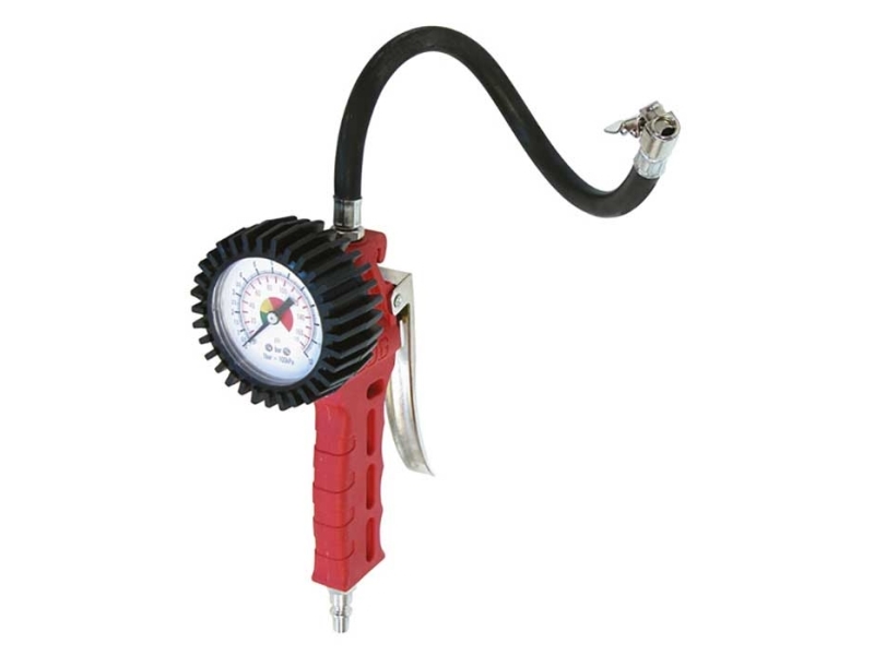 Luftpåfyllning med tryckmätare | Bilvård & Biltillbehör - Garage utrustning - Verktyg | GameStuff