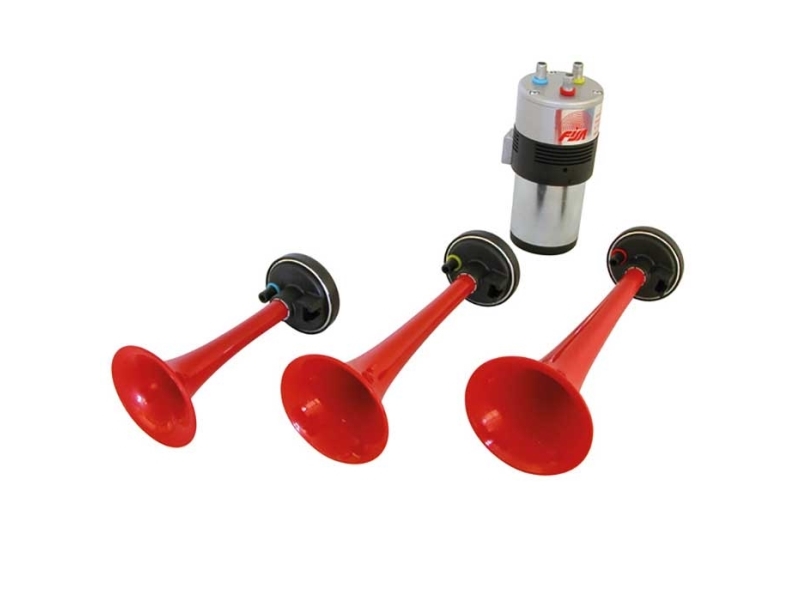 12 volt 3-tonet spillehorn 116db | Bilvård & Biltillbehör - Utvändiga utrustning för bilar - Övriga | GameStuff