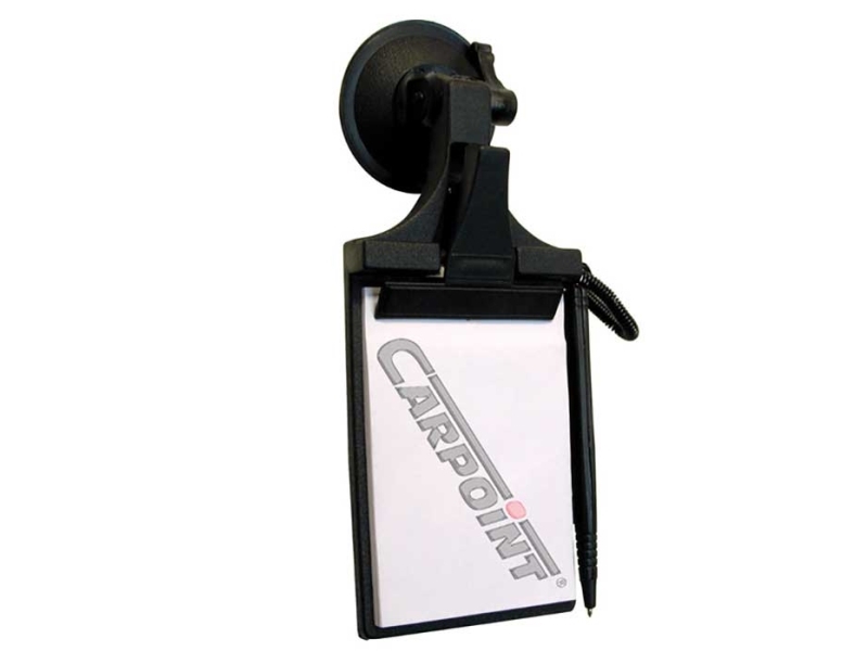 Anteckningsblockshållare med sugkopp | Bilvård & Biltillbehör - Bilens Interiörutrustning - Övriga | GameStuff