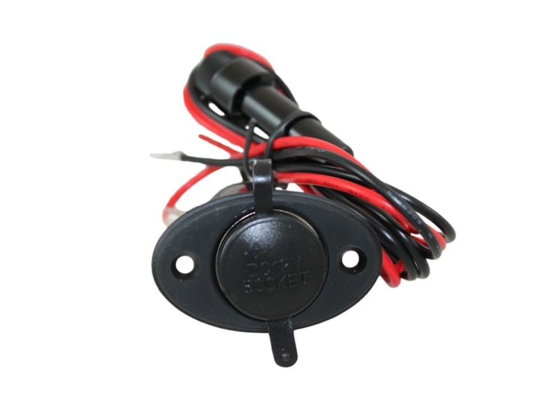 Stikkontakt med låg og skruehuller 12v | Bilvård & Biltillbehör - Bilens Interiörutrustning - Övriga | GameStuff