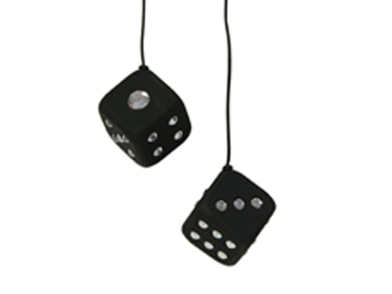 Terning 6x6 cm sort | Bilvård & Biltillbehör - Bilens Interiörutrustning - Övriga | GameStuff