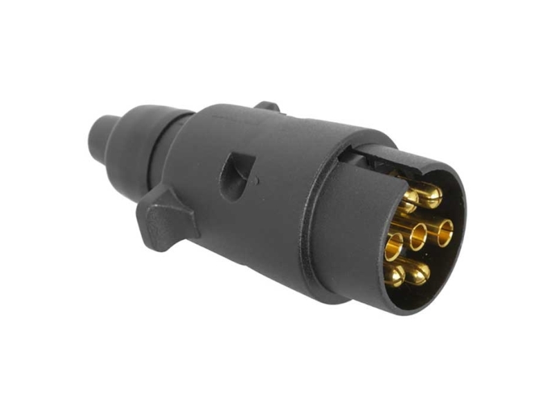 7-polig hankontakt plast | Bilvård & Biltillbehör - Transportutrustning - Släpvagn Utrustning | GameStuff