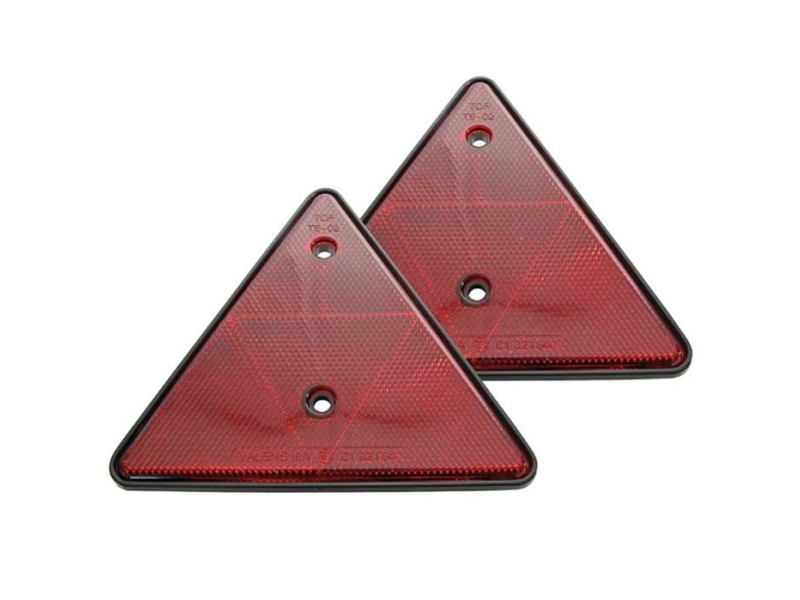 Triangelreflektorsats 2 st | Bilvård & Biltillbehör - Transportutrustning - Släpvagn Utrustning | GameStuff