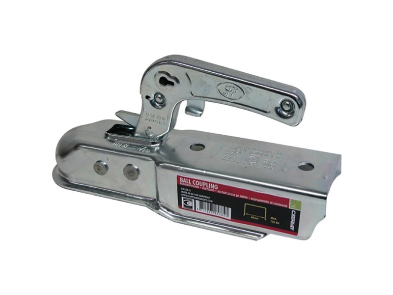 Koppling T/Trailer 60x60mm 750kg flat (Re) | Bilvård & Biltillbehör - Transportutrustning - Släpvagn Utrustning | GameStuff