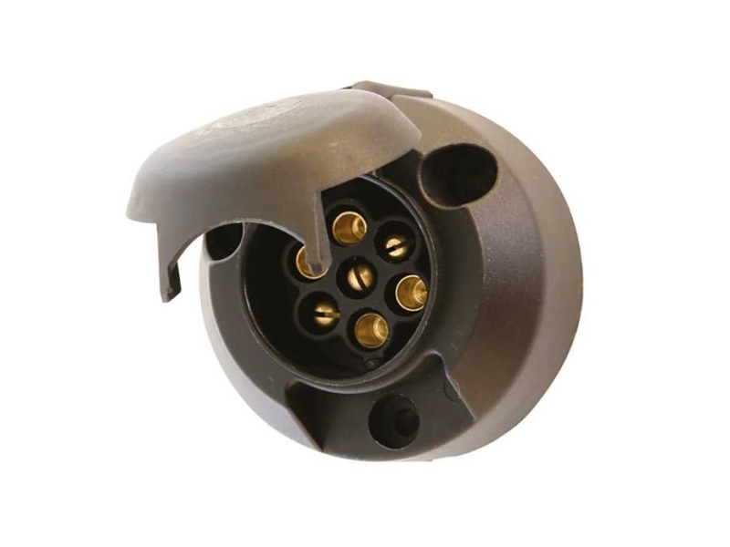 7-polig honkontakt i plast | Bilvård & Biltillbehör - Transportutrustning - Släpvagn Utrustning | GameStuff