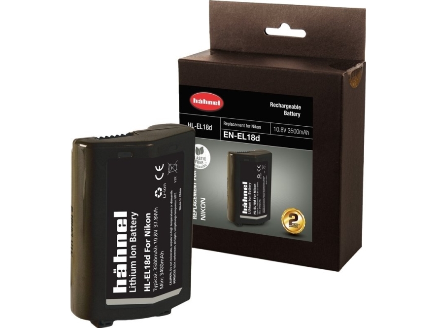 Akumuliatorius Hahnel Hähnel Baterija Nikon HL-EL18d / EN-EL18D