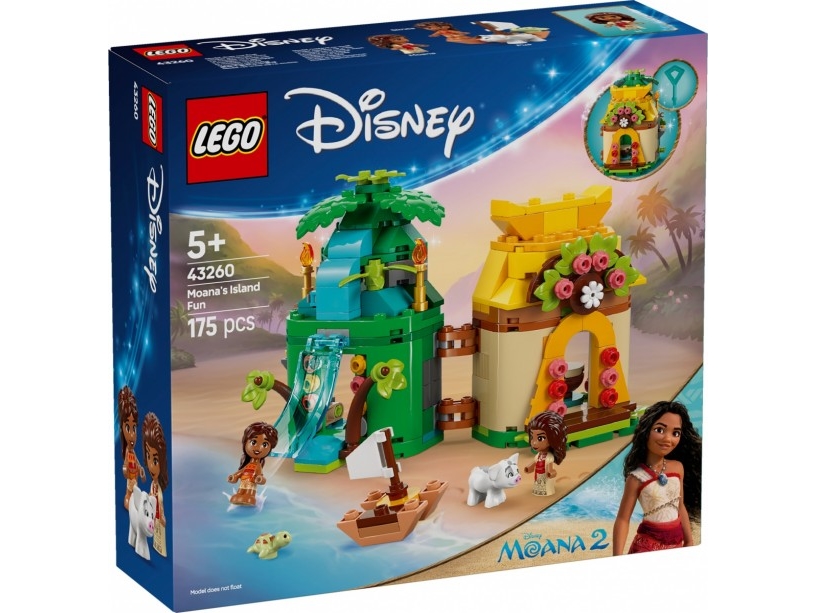 Lego Disney Princess 43260 Vaianas Ø-Sjov