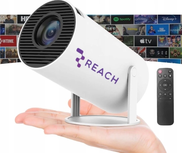 Projektorius Reach Hy300 Ultra Baltas