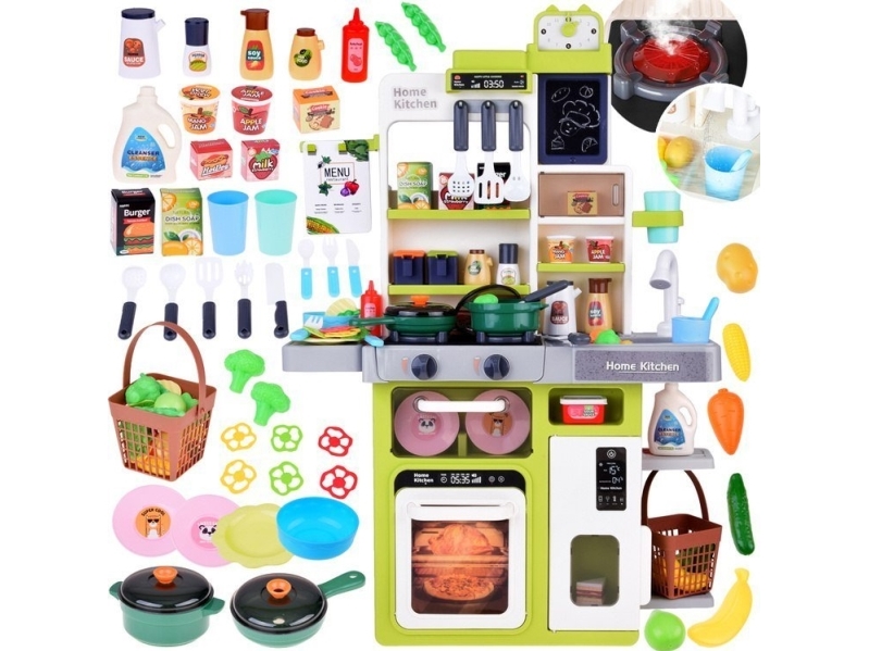 Little Chef's Kitchen med lyd-, damp- og lyseffekter 63 ele ZA5325