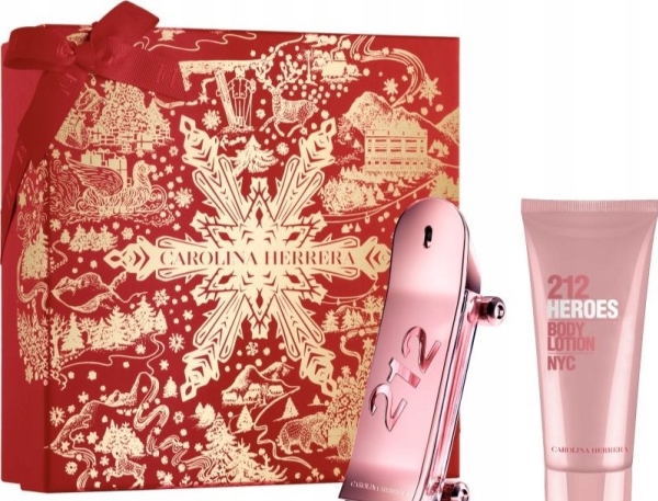 Bundle Carolina Herrera 212 Heroes Edp 80ml Bl 100ml