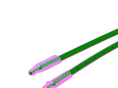 Fiber S/M M4 760mm E32-TC200 - 2m 182801 | EL Artiklar - Kablar och ledningar - Sensor & Aktuator | GameStuff