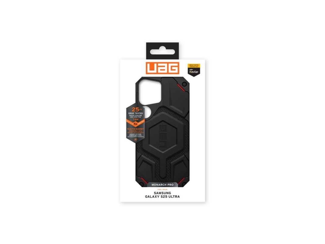 Urban Armor Gear Monarch Pro Kevlar Omslag Samsung Galaxy S25 Ultra 17 3 Cm 6.8  " Svart
