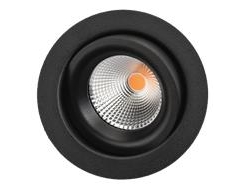 SG LUMINAIRE Junistar ECO Isosafe Black 590lm 3000K Ra 98 Bakgrundsbelysning i en förpackning om 8 st. | Belysning - Inomhusbelysning - Taklampa & Pendellampa | GameStuff