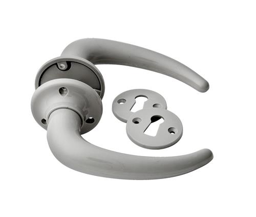 Dörrhandtag 4301 coupe 35-40mm grå plast | Huset - Inredning - Dörrhandtag | GameStuff