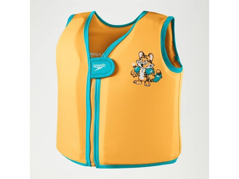 Speedo 81225214688, Orange, Barn, Enkelriktad dragkedja, 1 styck | Marin - Säkerhetsutrustning - Livvästar | GameStuff