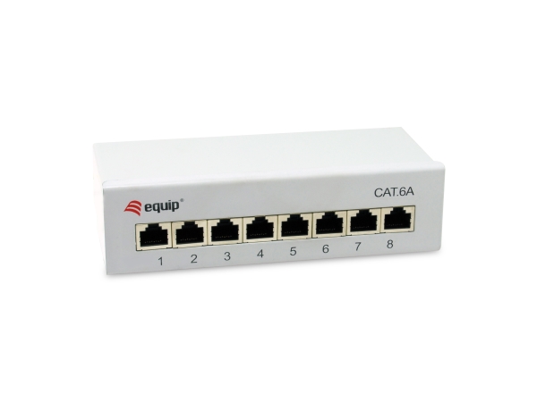 Equip 326521, 10Gbase-T, 10 Gigabit Ethernet, 10000 Mbit/S, Rj-45, Cat6a, Grå