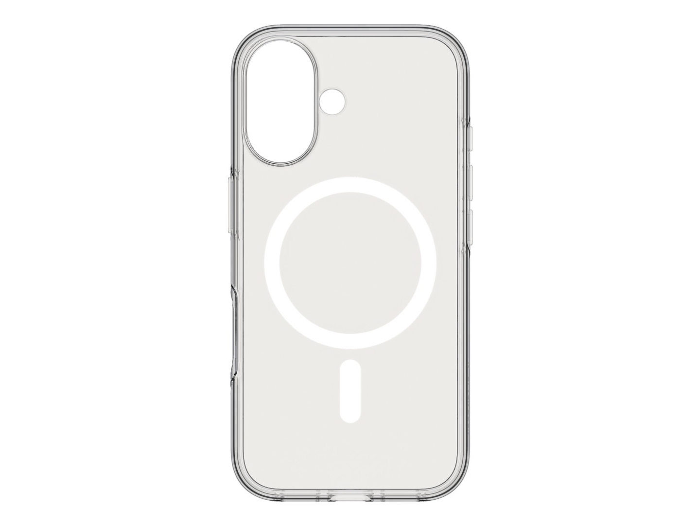 Black Rock Mag Clear Case, Cover, Apple, Iphone 16, 15,5 Cm (6.1"), Transparent