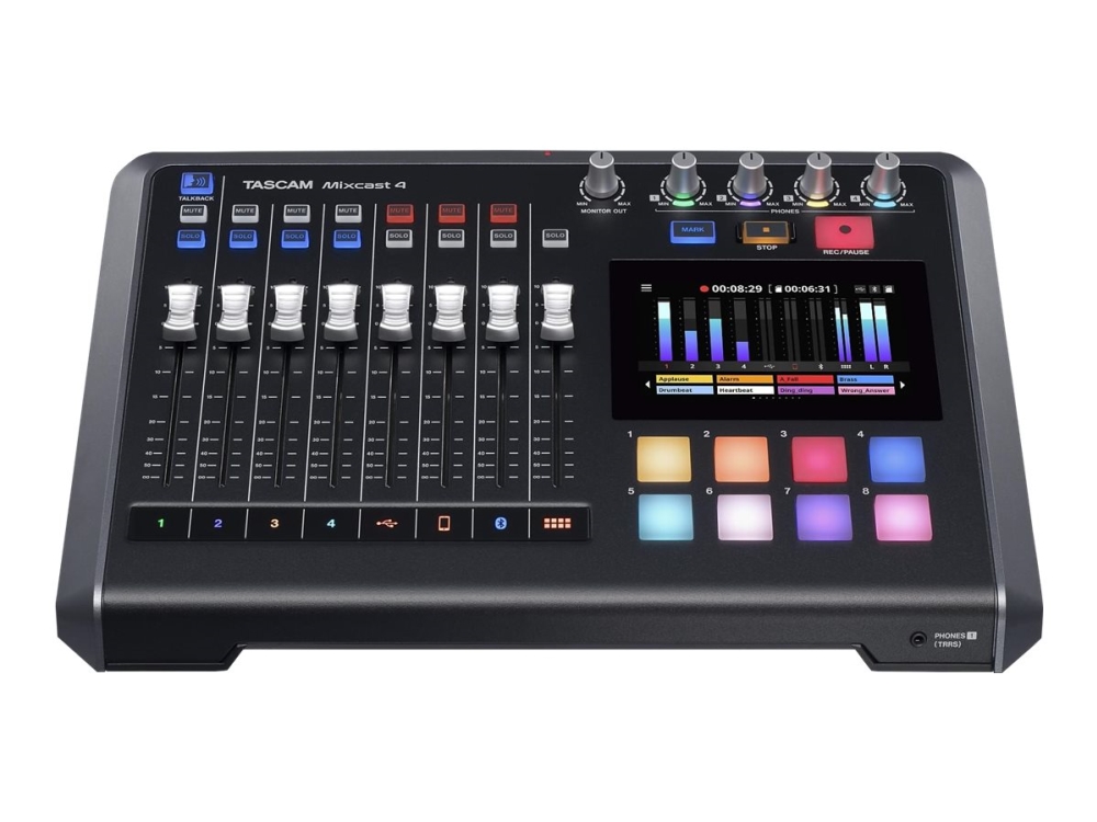 Tascam Mixcast 4 - Podcast-Mixer