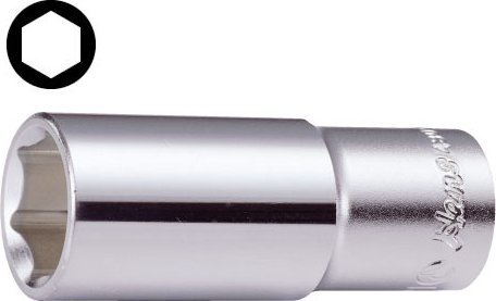 Forsage djup mutterdragare 23mm 3/4 (6-punkt)