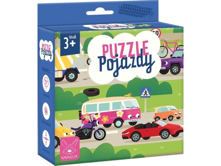 Puzzle-Fahrzeuge 3+