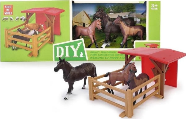 Hästfigurer med inhägnad | Leksaker - Figurer & Dockor - Figurlekset | GameStuff