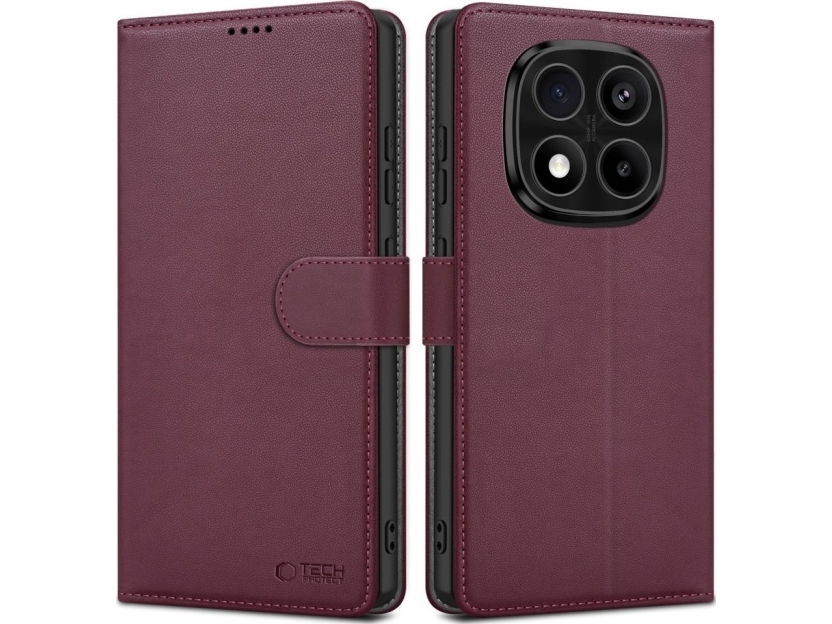 Tech-Protect Wallet Xiaomi Redmi Note 14 Pro 5G / Pro+ Plus 5G / Poco X7 5G Mulberry