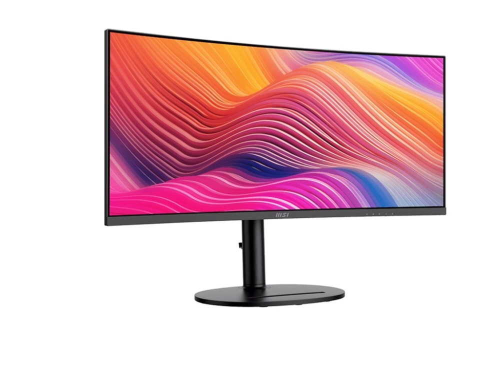 Msi Modern Md342cqp Led Skarm Böjd 34  " 3440 X 1440 Uwqhd @ 120 Hz Va 300 Cd/m² 3500:1 1 Ms 2xhdmi Displayport Usb C Högtalare