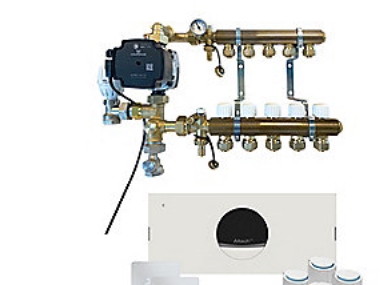 Pro sys. 5 Z Kvikshunt - ALK7025 m. trådløst styresys Pro LED/hvid komp 5Z | VVS Artiklar - Uppvärmning - Golvvärme | GameStuff