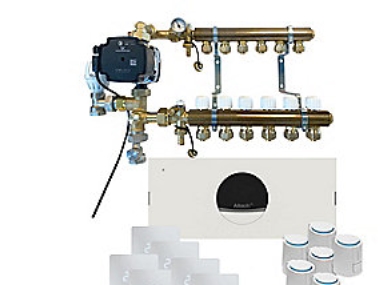 Pro sys. 6 Z Kvikshunt - ALK7025 m. trådløst styresys Pro LED/hvid komp 6Z | VVS Artiklar - Uppvärmning - Golvvärme | GameStuff