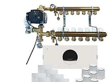 Pro sys. 7 Z Kvikshunt - ALK7025 m. trådløst styresys Pro LED/hvid komp 7Z | VVS Artiklar - Uppvärmning - Golvvärme | GameStuff