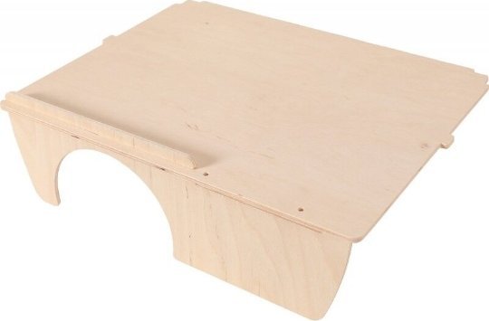 ZOLUX Wooden floor + NEVO house | Sällskapsdjur - Fågel - Burar och tillbehör | GameStuff