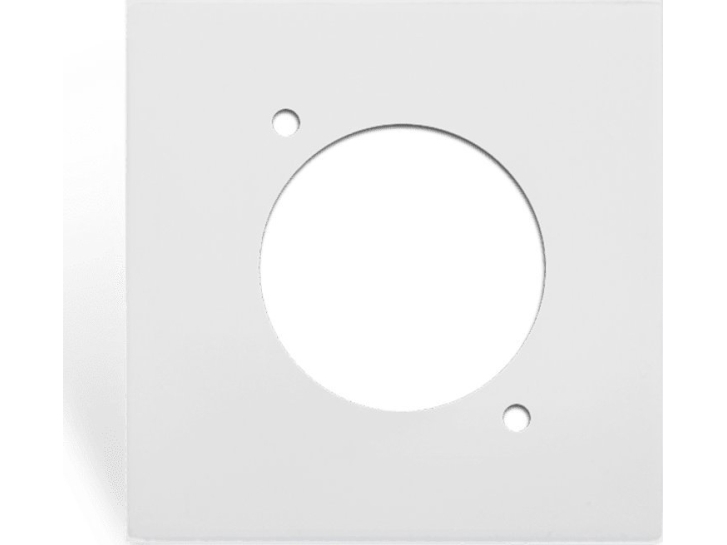 Procab Procab CP45DSZ/W Connection plate D-size 45 x 45 mm White version