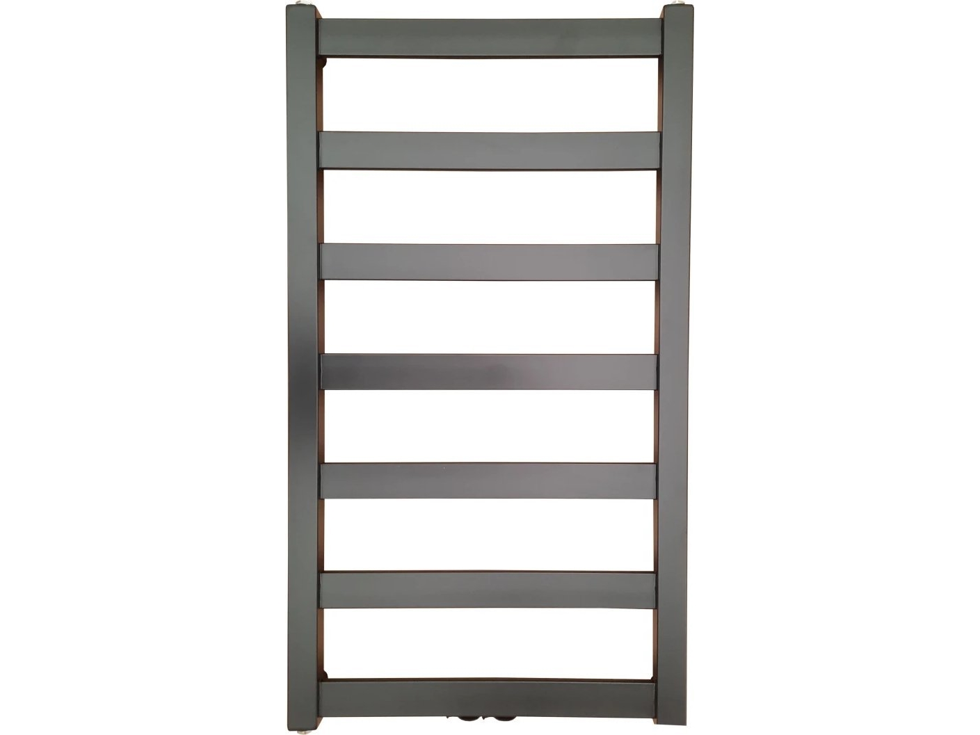 Badeværelsesradiator Hydroland Gr£-G/R-670X540-Cz Ryoko 670X540 Czarny Mat Mat Button Central // Gr£-G/R-670X540-Cz