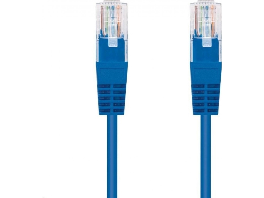 C-Tech C-Tech Patchkabel Cat5e, Utp, Blau, 2M