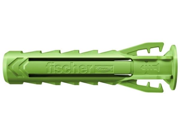 Fischer dybel SX plus 5x25mm green, 4-sidet ekspansion for høje lastværdier - pakke á 90 stk
