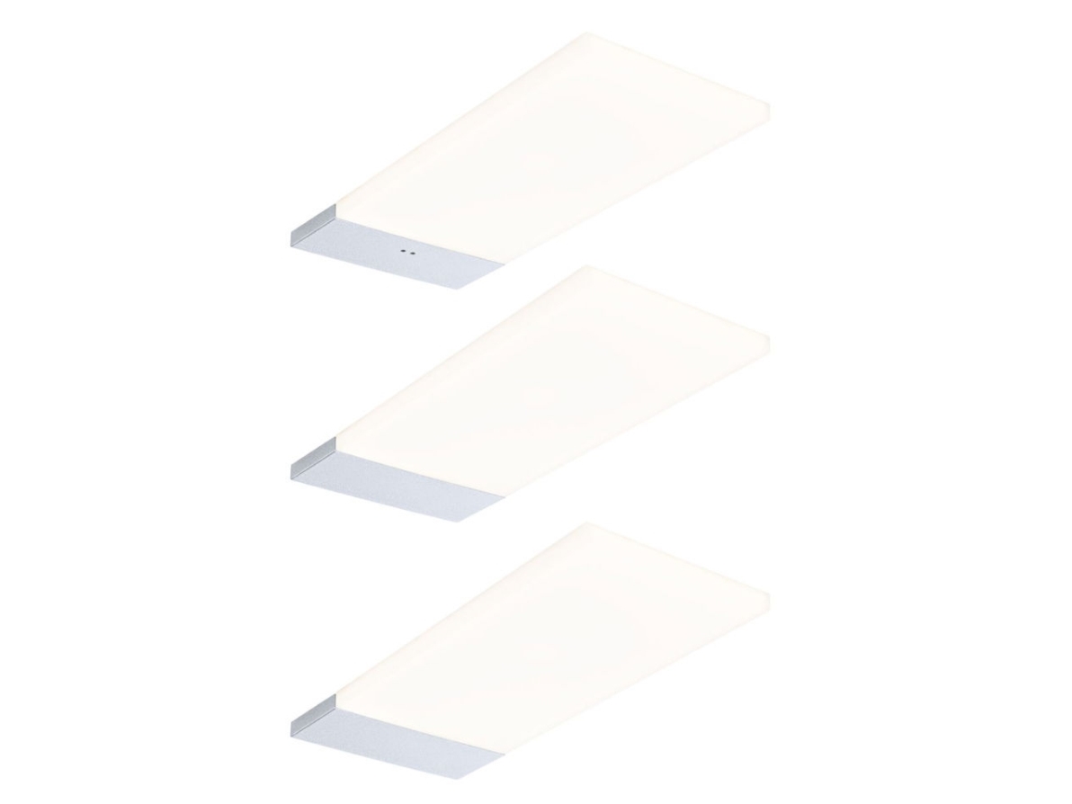 Paulmann 92122, Kabinet, Sølv, Plast, Ip20, Ii, 3 Pære(R )