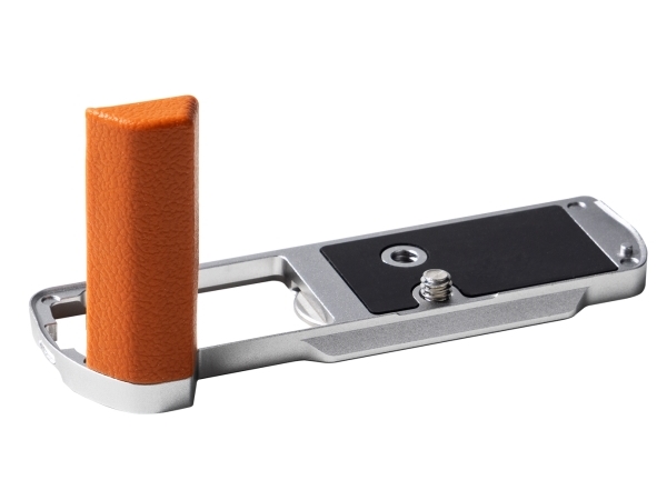 Smallrig 5052, Håndtag, Orange, Aluminium, Silikone, 1/4-20", 1 X L-Shape Handle, 126 Mm
