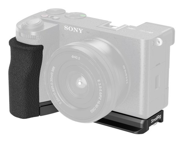 SmallRig 5061, Håndtag, Sort, Aluminium, Silikone, 1/4-20, Sony Alpha 6700, L-Shape Mount Plate with Silicone Handle x 1, Flat Head Wrench x 1, Allen Wrench × 1, User Manual...