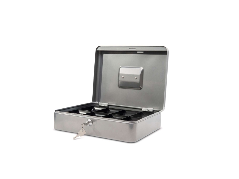 MAUL 5611495, Stål, Silver, Platt nyckel, 300 x 250 x 87 mm, 1,66 kg | Möbler - Tillbehör - Kassa och valuta tillbehör | GameStuff