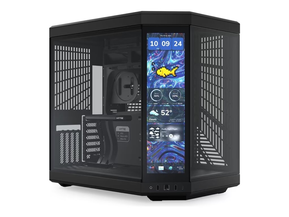 Bilde av Y70 Touch Infinite - Pitch Black - Kabinett - Miditower - Svart