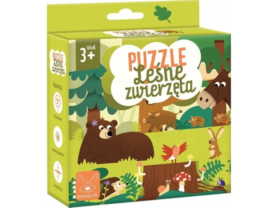 Puzzle Waldtiere 3+ 41473