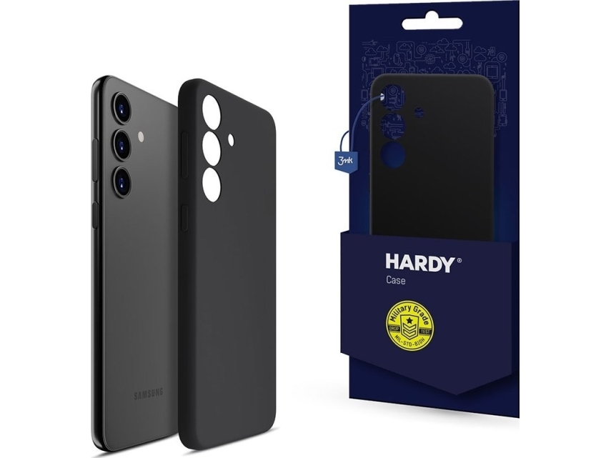 3Mk Etui Hardy Silicone Magcase Black Do Samsung Galaxy S25+