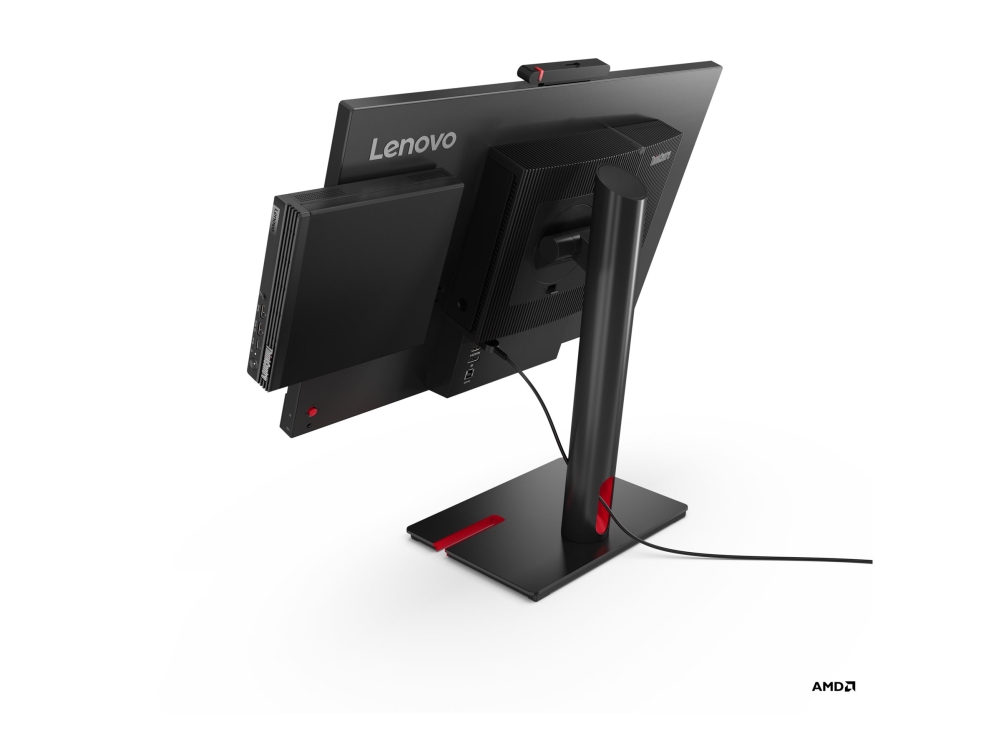 Lenovo Thinkcentre M75q Gen 5 12Rq - Liten Ryzen 3 8300Ge / Upp Till 4.9 Ghz - Ram 8 Gb - Ssd 256 Gb - Tcg Opal Encryption 2, Nvme - Radeon 740M - Gigabit Ethernet, Ieee 802.11Ax (Wi-Fi 6E), Bluetooth 5.3 - Win 11 Pro - Skärm: Ingen - Tangentbord: I