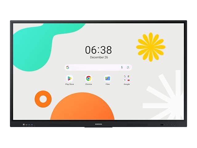 Samsung Interactive Display Wa65f 65  " Diagonal Klass Waf Series Led Bakgrundsbelyst Lcd Skarm Utbildning/företag Med Pekskarm Multitouch An