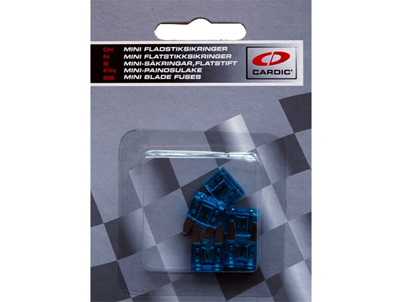 MINI sikringer 15 amp ( 5 stk. pk. ) | Bilvård & Biltillbehör - Utvändiga utrustning för bilar - Motortillbehör | GameStuff