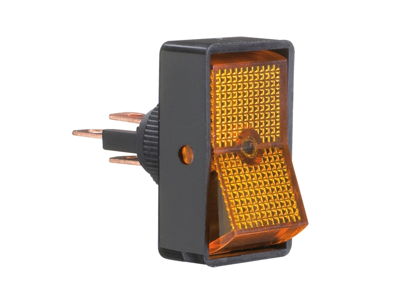 Strömbrytare fyrkant on-off gul 16amp | Bilvård & Biltillbehör - Bilens Interiörutrustning - Övriga | GameStuff